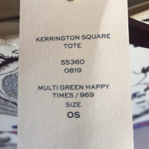 Tory Burch Kerrington square tote bag - Picture 6 of 6